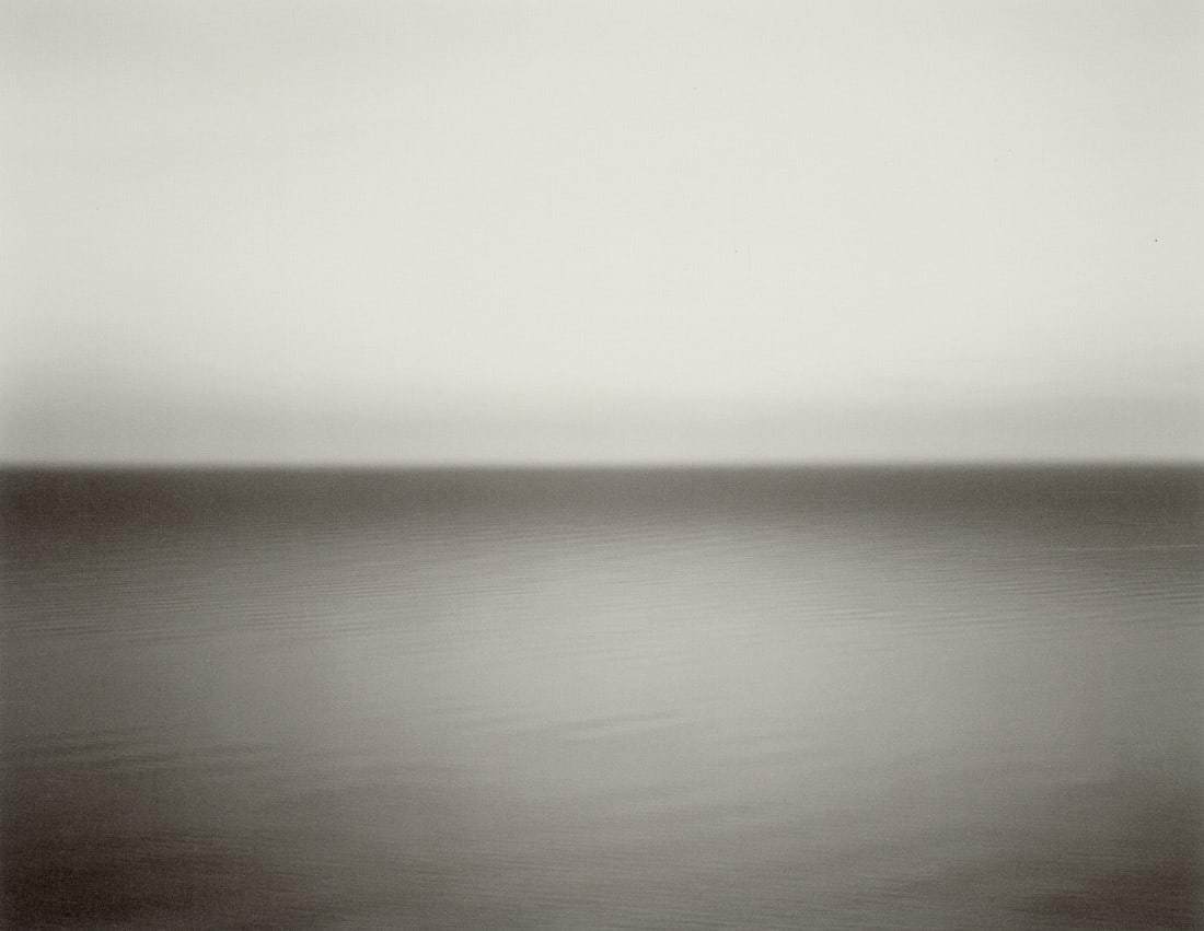 HIROSHI SUGIMOTO - Boden Sea, Uttwil, 1993: Artist: Hiroshi Sugimoto Title: Boden Sea, Uttwil, 1993 Medium: Photo Litho, 2005, Germany Dimensions: 8.5x6.55" Description: Heat Wax Mounted on 8.5x11" Conservation Board Artist Bio: Hiroshi Sugimot