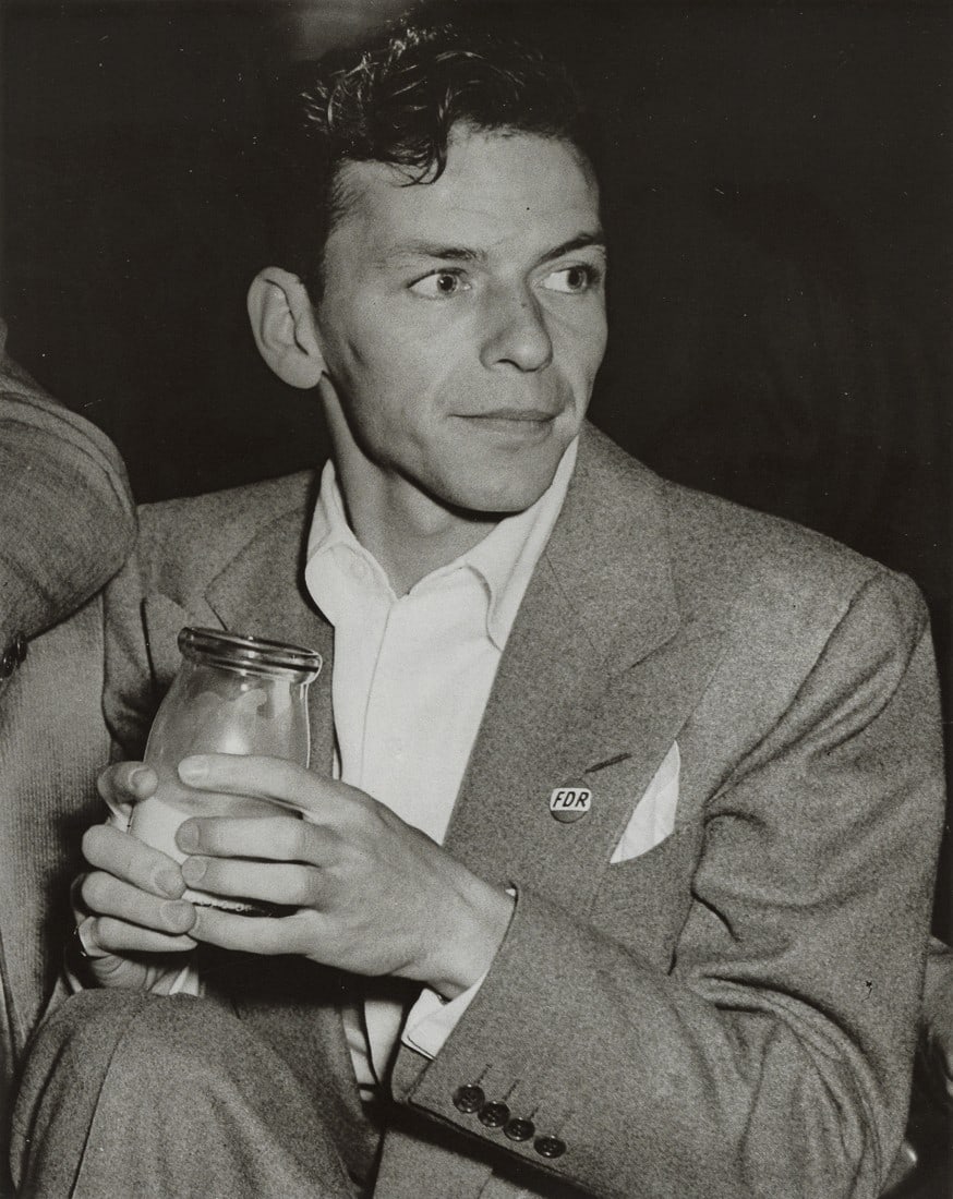 WEEGEE (ARTHUR FELLIG) - Frank Sinatra, 1940 (1 of 1)