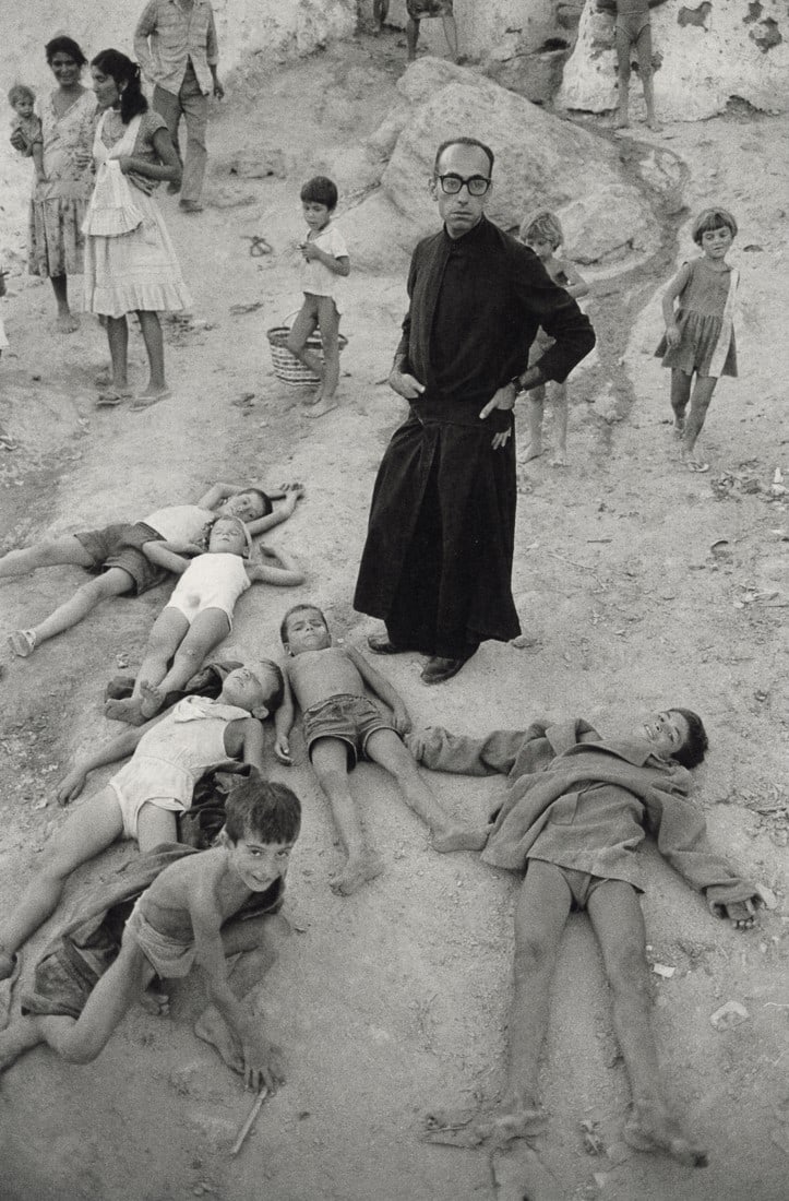 BRUCE DAVIDSON - Almeria, Spain, 1965: Artist: Bruce Davidson Title: Almeria, Spain, 1965 Medium: Photo Litho, 2016, Spain Dimensions: 6.45x9.85" Description: Heat Wax Mounted on 11x14" Conservation Board Artist Bio: Bruce Davidson is an A