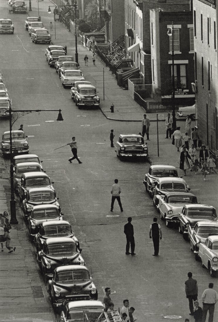 BRUCE DAVIDSON - Brooklyn, 1959: Artist: Bruce Davidson Title: Brooklyn, 1959 Medium: Photo Litho, 2016, Spain Dimensions: 7.4x11" Description: Heat Wax Mounted on 11x14" Conservation Board Artist Bio: Bruce Davidson is an American P