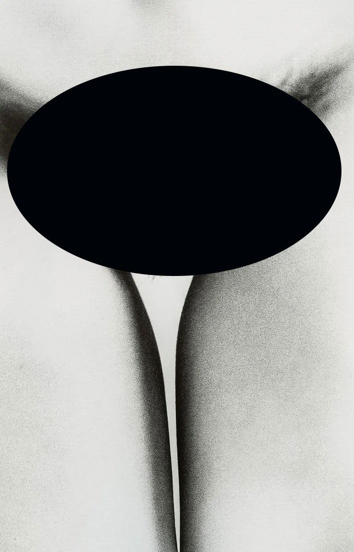 RALPH GIBSON - Female Figure Close Up: Artist: Ralph Gibson Title: Female Figure Close Up Medium: Photo Litho, 1995, Hong Kong Dimensions: 5.95x9.2" Description: Heat Wax Mounted on 11x14" Conservation Board Artist Bio: Ralph Gibson is an