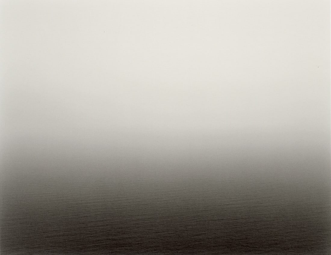 HIROSHI SUGIMOTO - Aegean Sea, Pilion, 1990: Artist: Hiroshi Sugimoto Title: Aegean Sea, Pilion, 1990 Medium: Photo Litho, 2005, Germany Dimensions: 8.5x6.55" Description: Heat Wax Mounted on 8.5x11" Conservation Board Artist Bio: Hiroshi Sugimo