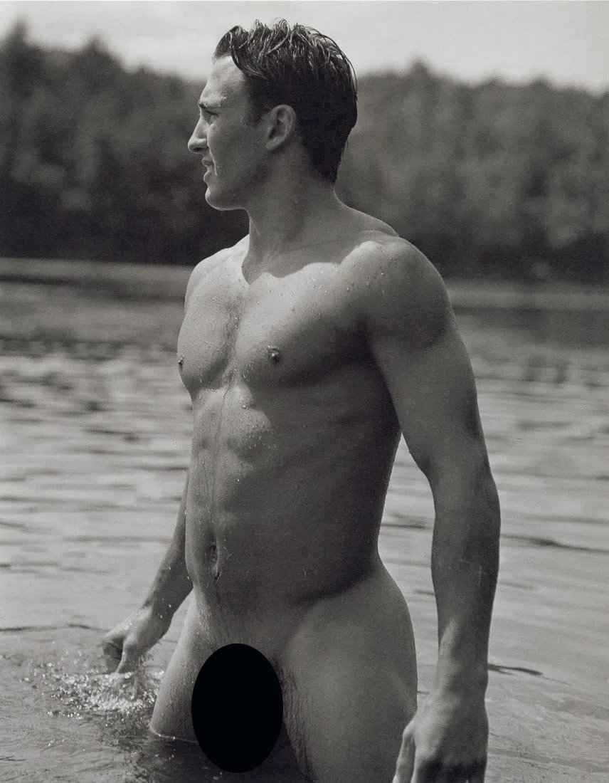 BRUCE WEBER - John, Bear Pond, Adirondack Park, 1990 (1 of 2)