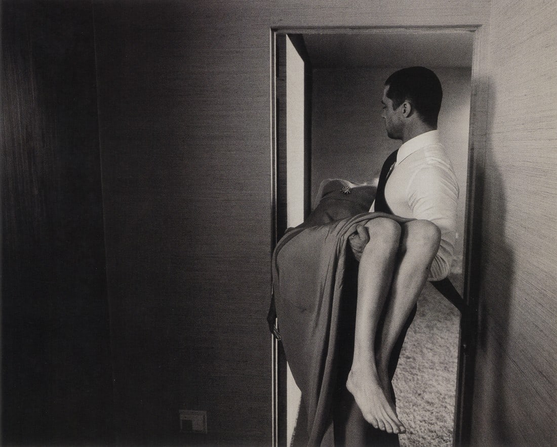 STEVEN KLEIN - Case Study #13, Image No. 03, 2005: Artist: Steven Klein Title: Case Study #13, Image No. 03, 2005 Medium: Photo Litho, 2007, Singapore Dimensions: 8.45x6.75" Description: Heat Wax Mounted on 8.5x11" Conservation Board Artist Bio: Steve