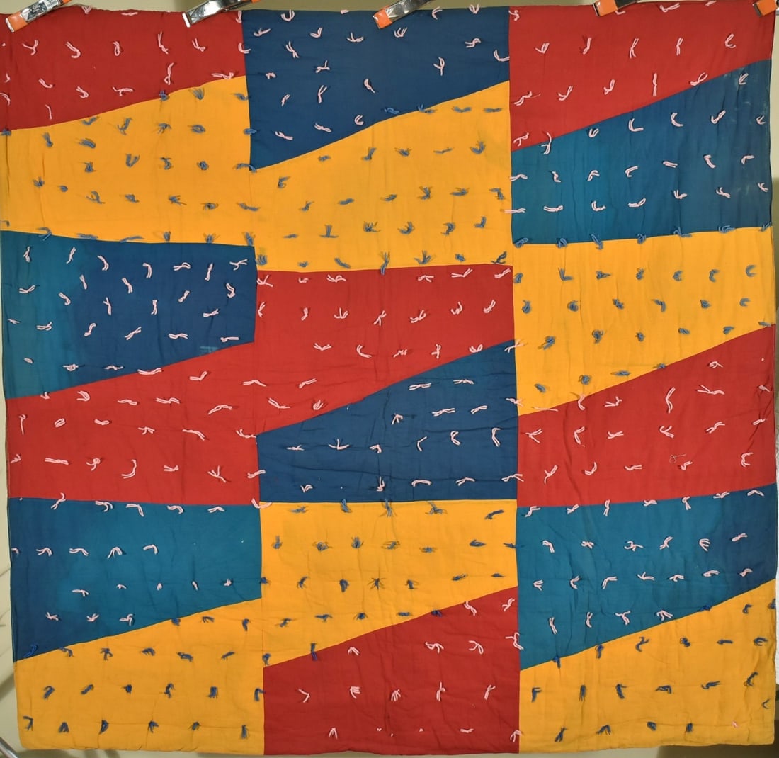 Vibrant 1890's Crazy Quilt (1 of 8)