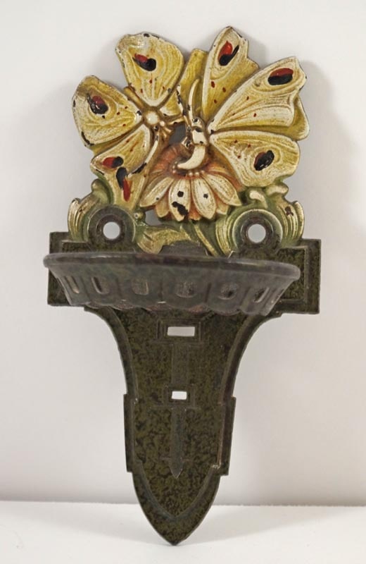Antique Butterflies Cast Iron Plant Holder (1 of 7)