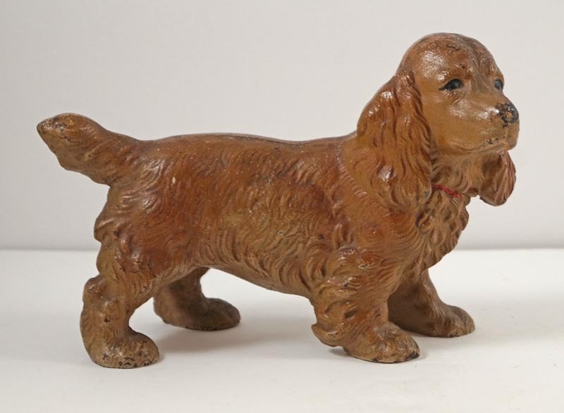 Cocker Spaniel Dog Cast Iron Hubley Doorstop (1 of 6)