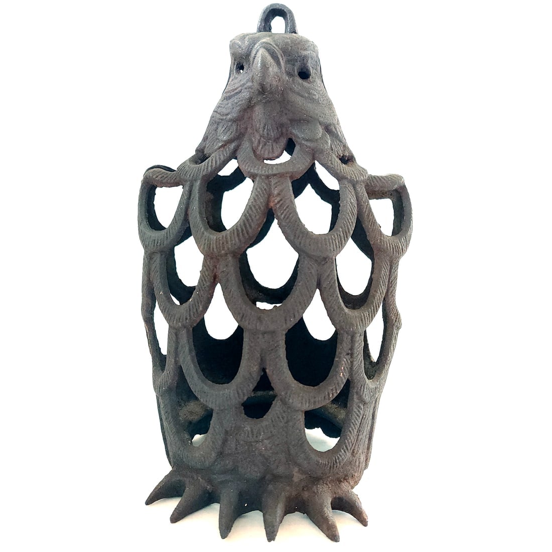 Japanese Cast Iron Eagle Tea House Garden Lantern (1 of 9)