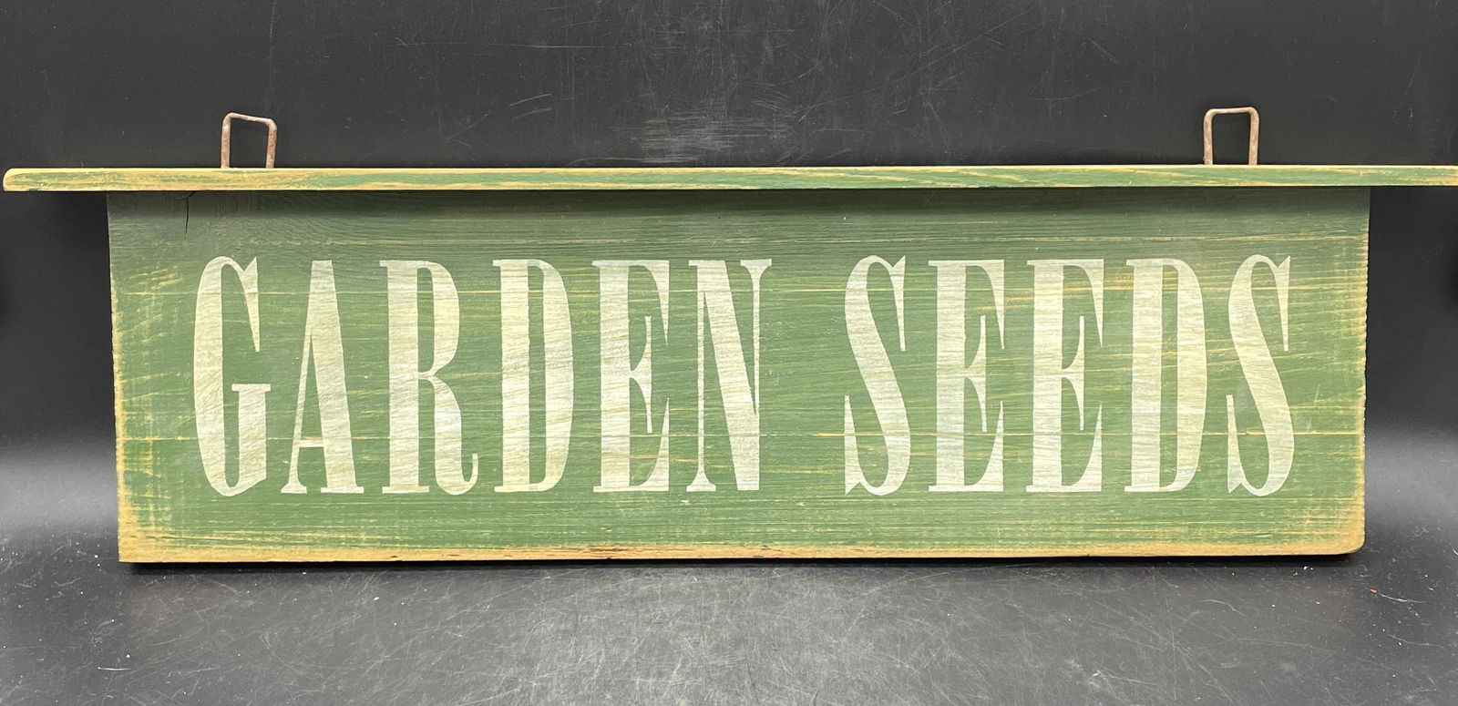 Rustic 20" Wooden Garden Seeds Sign (1 of 5)