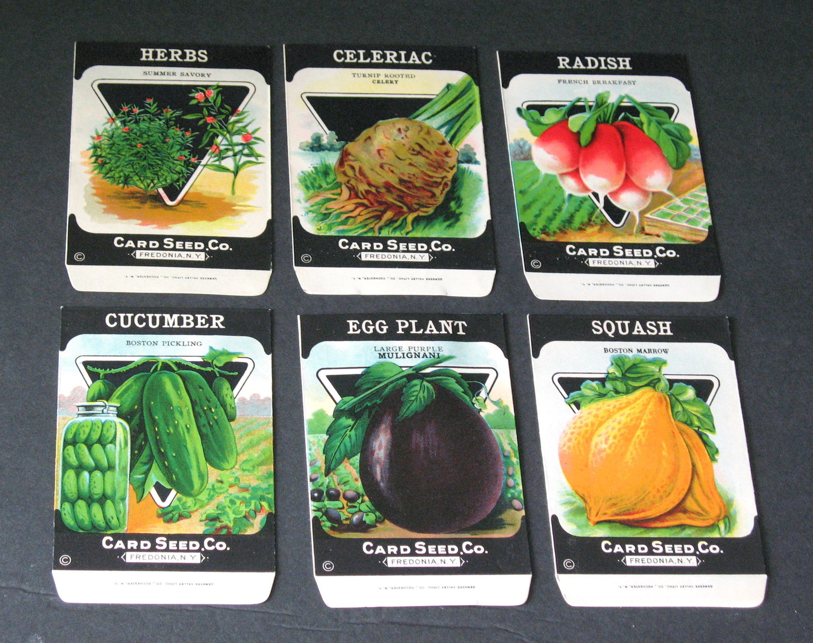 Group of vintage country store seed packages. (1 of 4)