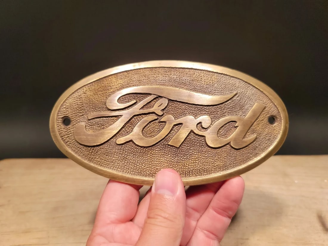 Brass Ford Plaque (1 of 12)