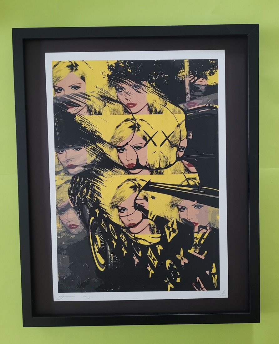 Death NYC Large Framed 16x20in Pop Art Certified ANDY WARHOL DEBBIE HARRY #3 (1 of 5)
