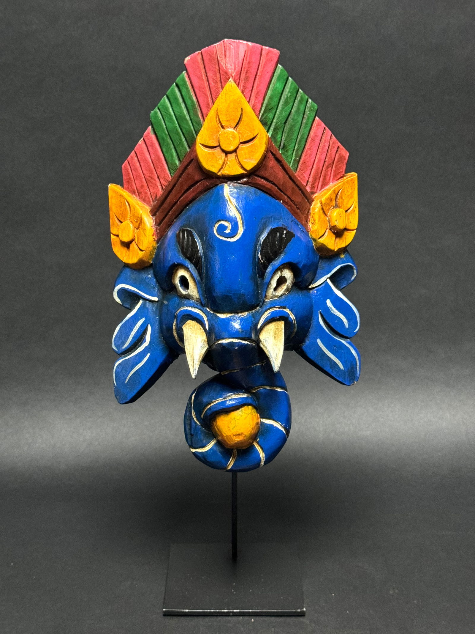 Colorfull Ganesha mask - Nepal (1 of 15)
