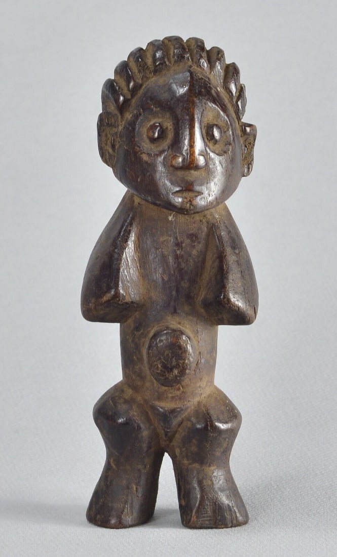 African Art Cute Azande figure Zande Congo DRC Ubangi area (1 of 8)