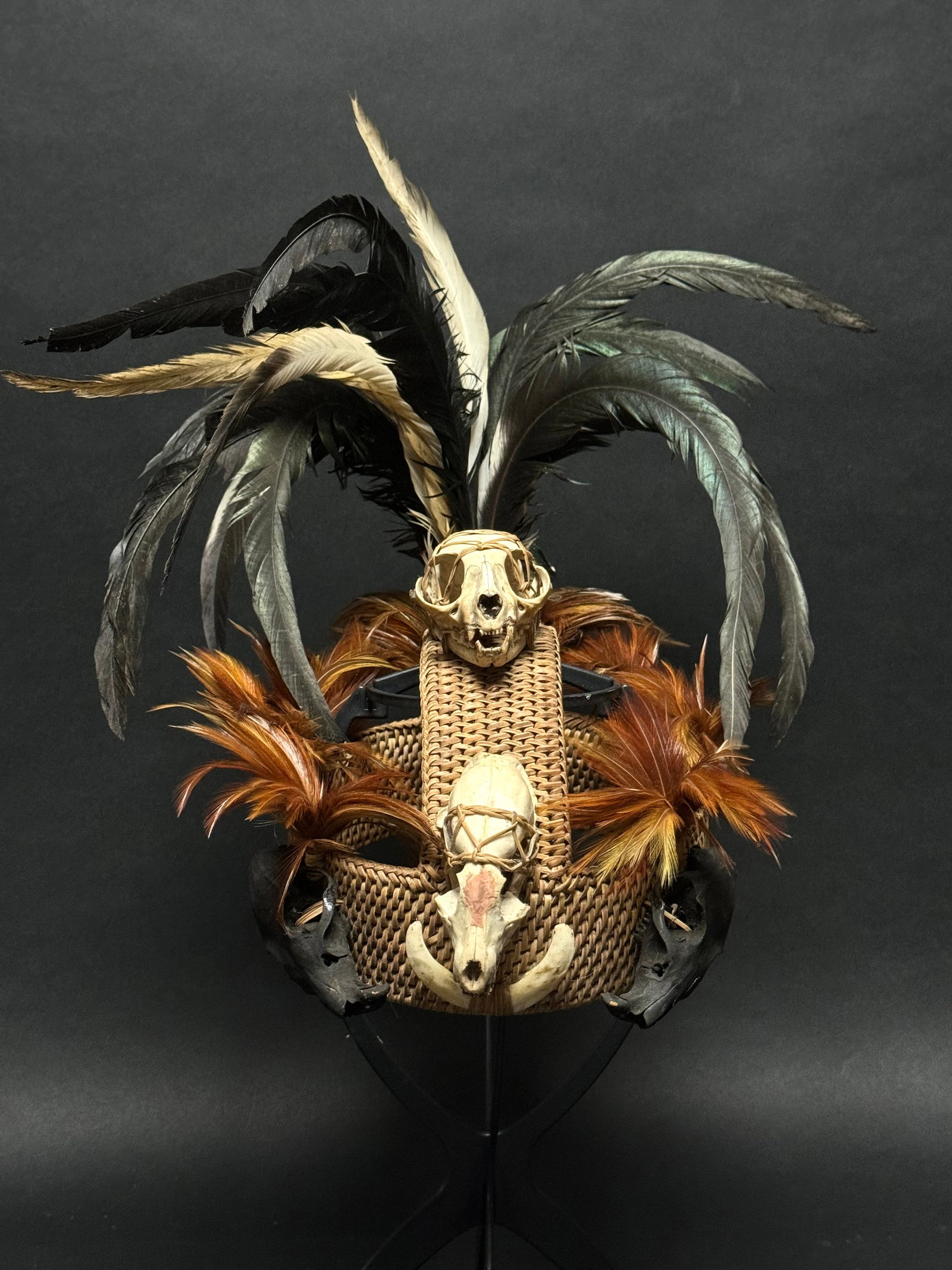 Tribal headdress of a Mombaki (priest) - Ifugao - Philippines (1 of 16)