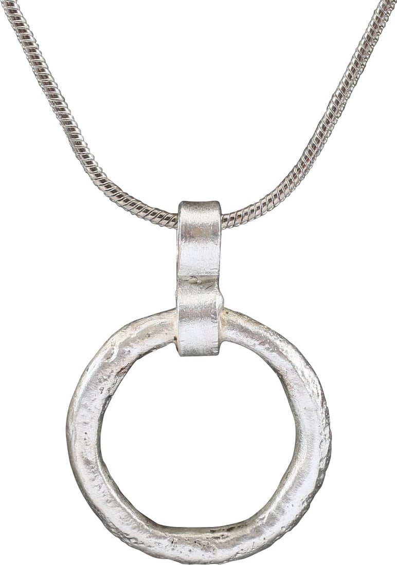 CELTIC PROSPERITY RING NECKLACE, C.400-100 BC., (1 of 4)