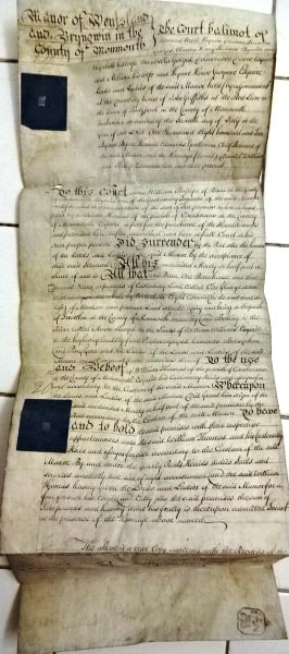 1810 English Vellum Manuscript Brewhouse (1 of 3)