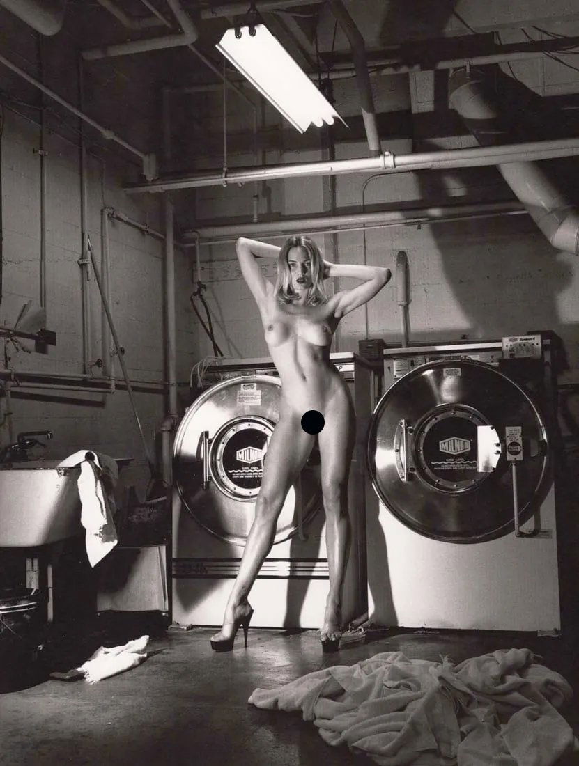 HELMUT NEWTON - Domestic Figure III, Chateau Marmont, Hollywood, 1992 (1 of 2)