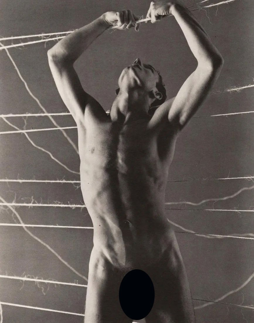 GEORGE PLATT LYNES - Male Figure, 1952 (1 of 2)