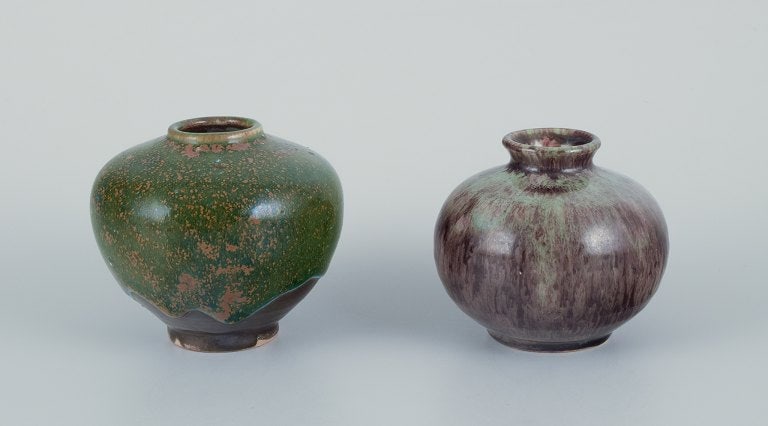 Elly Kuch (1929-2008) and Wilhelm Kuch (1925-2022). Two unique ceramic vases. (1 of 9)