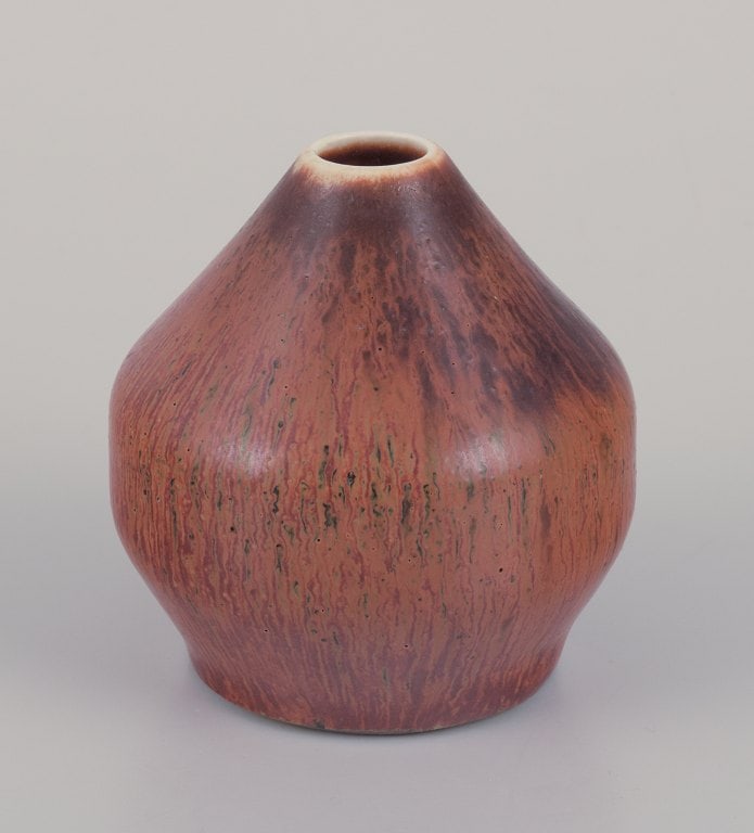 Bengt Ekeblad (1922-2003), Swedish ceramist for Rörstrand. Unique miniature ceramic vase with (1 of 8)