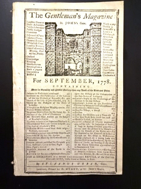 1778 Magazine Revolutionary War Great Content (1 of 7)