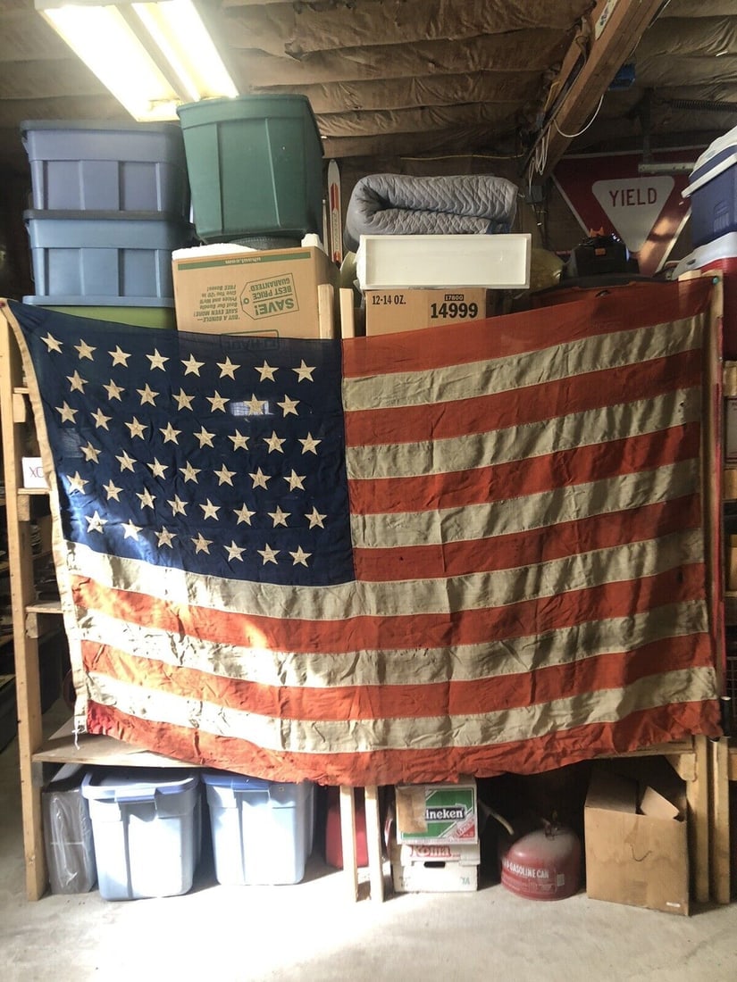45 Star US Flag 88” X 55” (1 of 10)