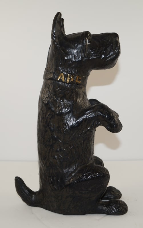 Begging ABC Scottie Dog Cast Iron Doorstop (1 of 6)