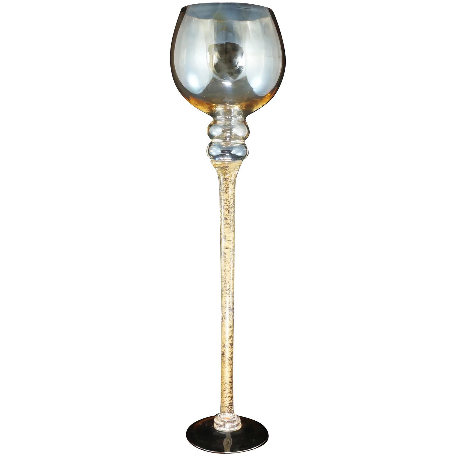 MCM Empoli Gold Flake Italian Goblet (1 of 7)