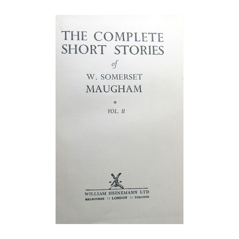 W. Somerset Maugham - Two Titles (1 of 2)