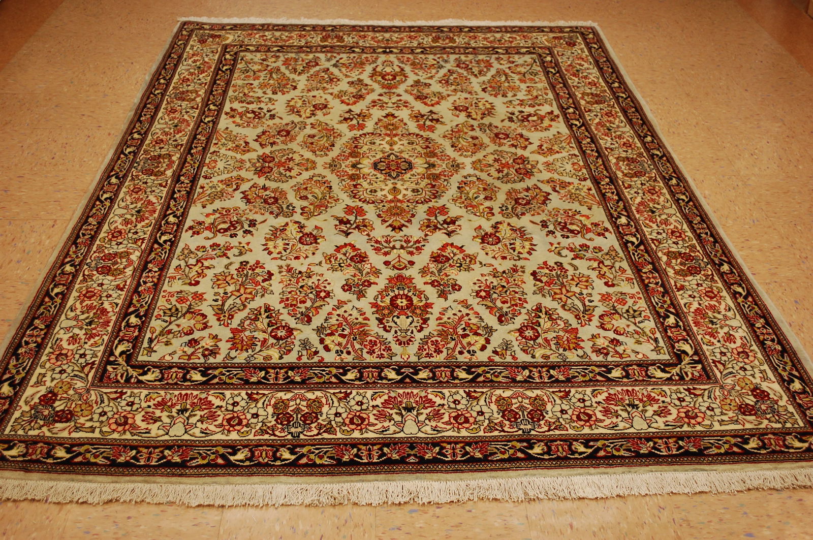 Persian SAROUK RUG 6'9" x 8'9" (1 of 11)