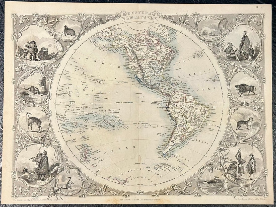 Western Hemisphere by Tallis (1 of 1)