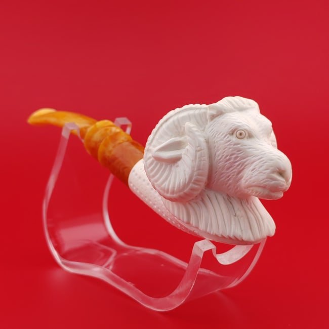 Ram Aries Meerschaum Pipe (1 of 1)