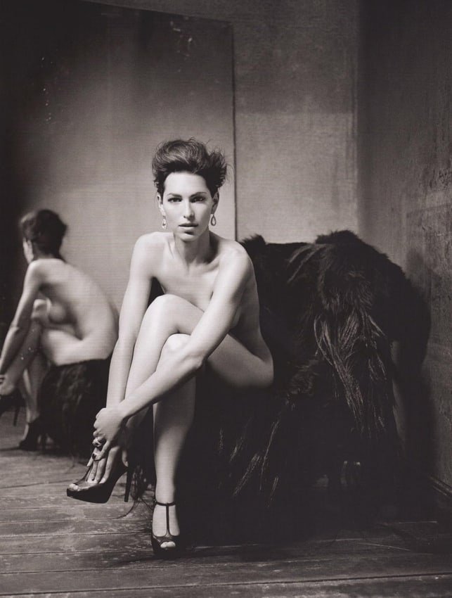 MARC LAGRANGE - Idylle, Parisienne, 2012: Artist: MARC LAGRANGEPrint Title: Idylle, Parisienne, 2012Printing Date: 2010sMedium: Photo-lithographPrinted in: ItalyImage Size: approx. 13 x 9.5”Marc Lagrange (1957-2015) was a Belgian photog