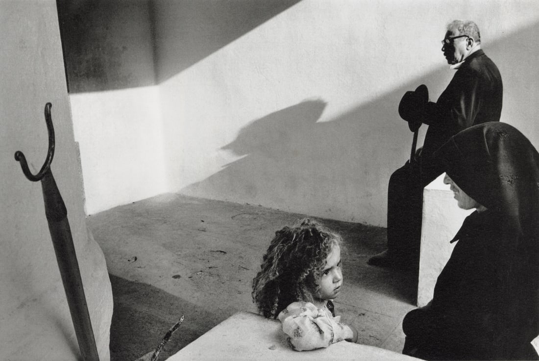 JOSEF KOUDELKA - Portugal, 1976: Artist: Josef Koudelka Title: Portugal, 1976 Medium: Photo Litho, 1989, Great Britain Dimensions: 8.45x5.65" Description: Heat Wax Mounted on 8.5x11" Conservation Board Artist Bio: Josef Koudelka (193