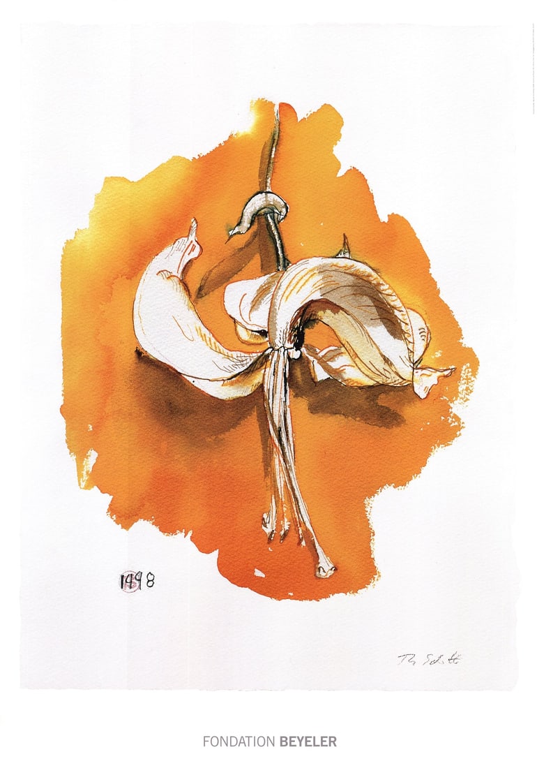 Thomas Schutte - Flowers for Konrad I - 2013 Offset Lithograph 39.25" x 27.5": Flowers for Konrad I by Thomas Schutte, 2013 Unsigned Offset Lithograph. Paper size is 39.25 x 27.5 inches, with an image size of 34.25 x 25.5 inches. The Offset Lithograph is from an unknown edition