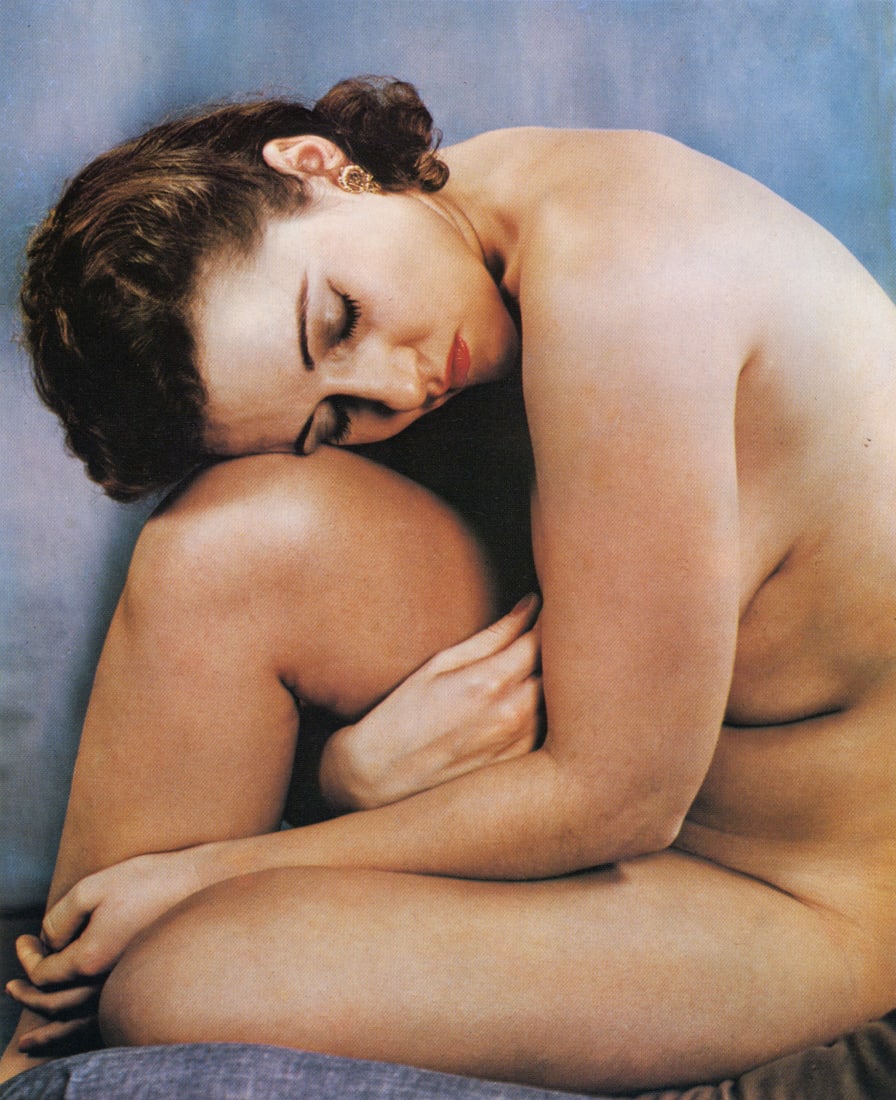 PAUL OUTERBRIDGE - Sitting Female Figure, 1937 (1 of 1)