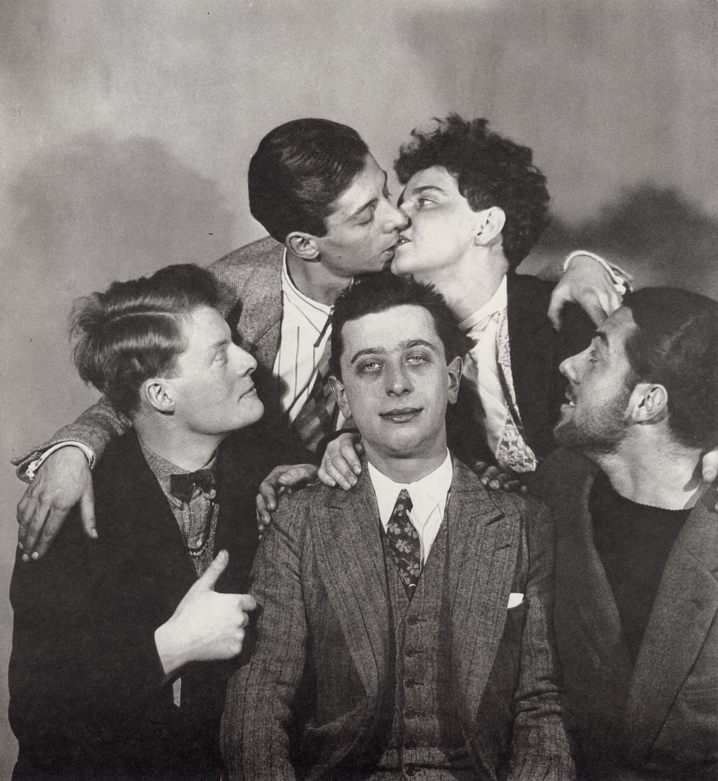 MAN RAY - Group With Georges Malkine And Robert Desnos (1 of 1)