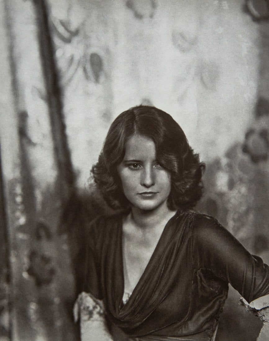 WARNER BROS - Barbara Stanwyck, Illicit, 1931: Artist: Warner Bros Title: Barbara Stanwyck, Illicit, 1931 Medium: Photo Litho, 1982, Italy Dimensions: 8.35x10.45" Description: Heat Wax Mounted on 12x16" Conservation Board Reserve: $40.00 Shipping: