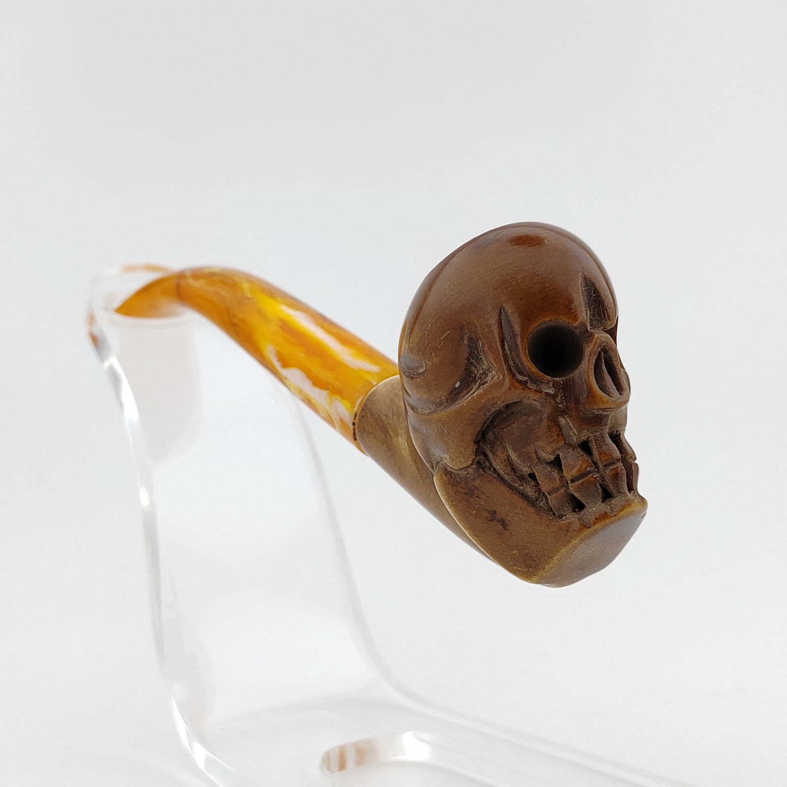 Skull Meerschaum Pipe (1 of 9)
