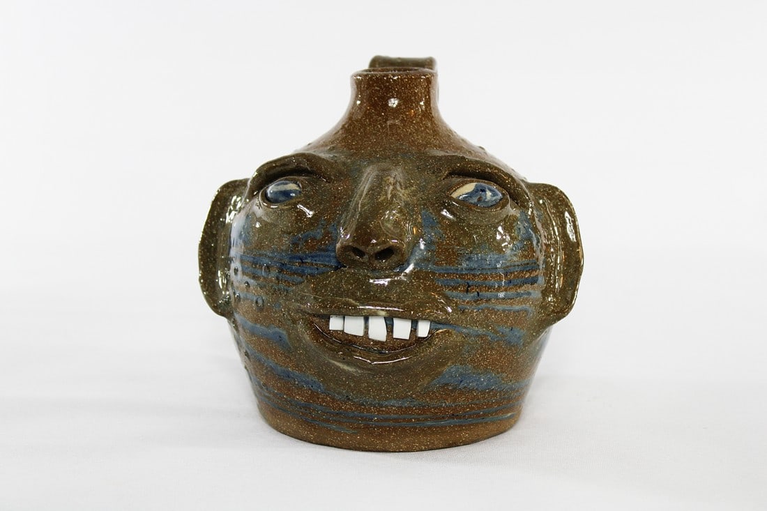 Dale Costner Vale, NC Ugly Face Jug (1 of 6)