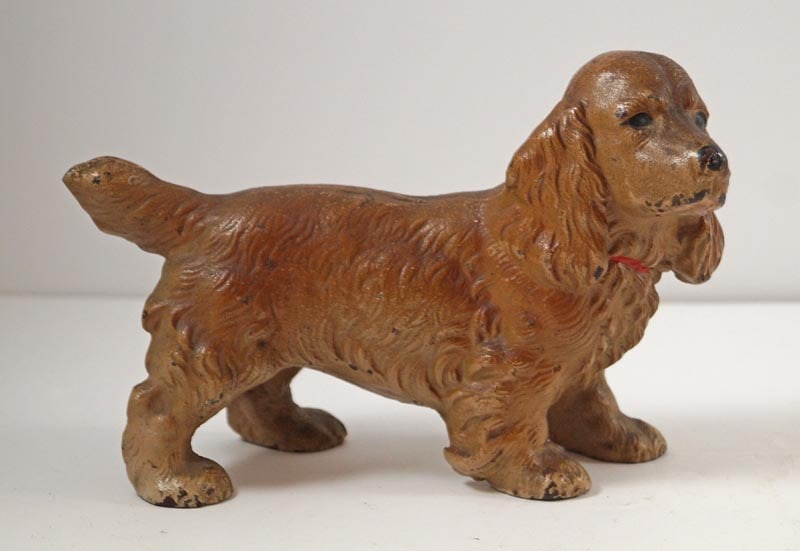 Cocker Spaniel Dog Cast Iron Hubley Doorstop (1 of 6)