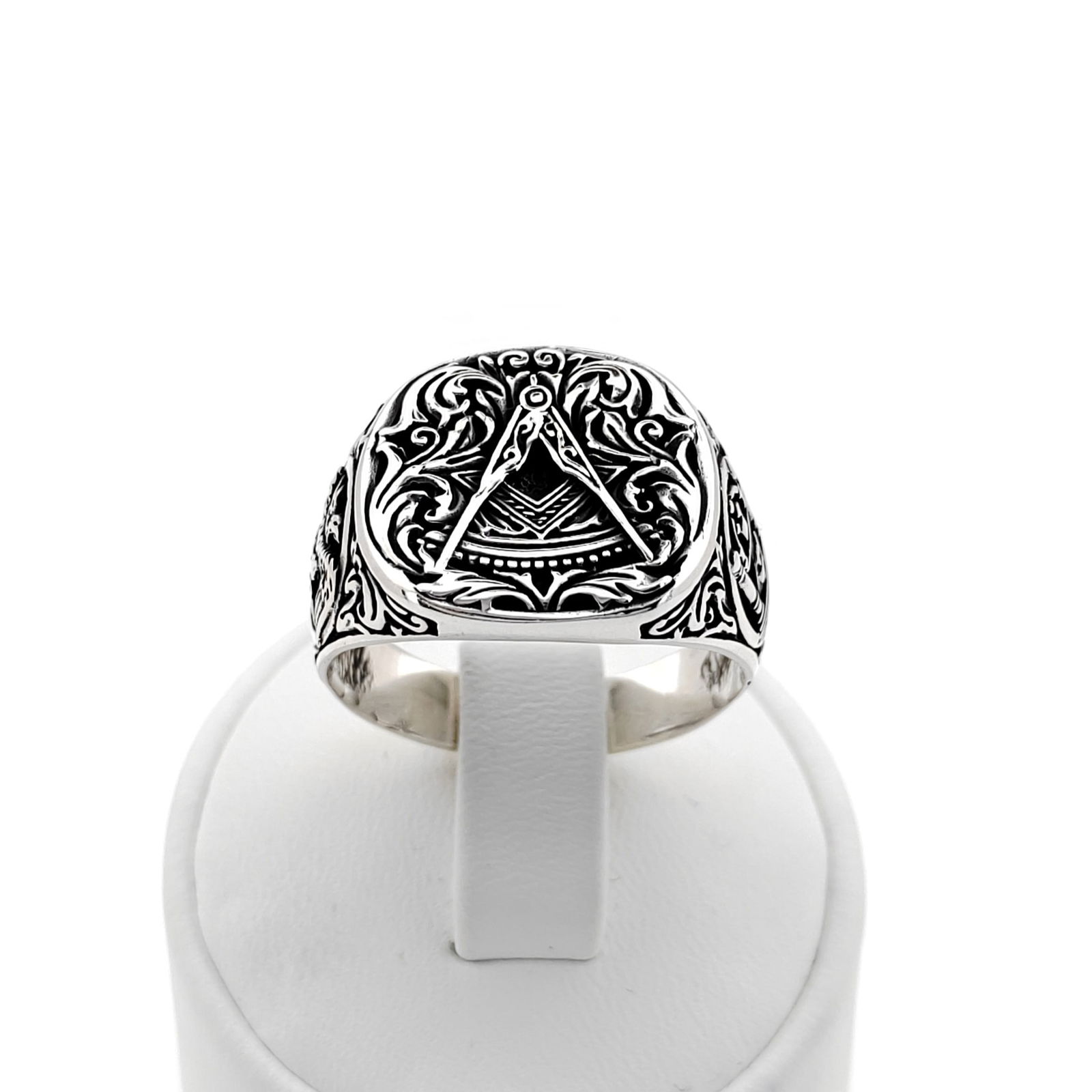 925 Silver Masonic Ring (1 of 8)