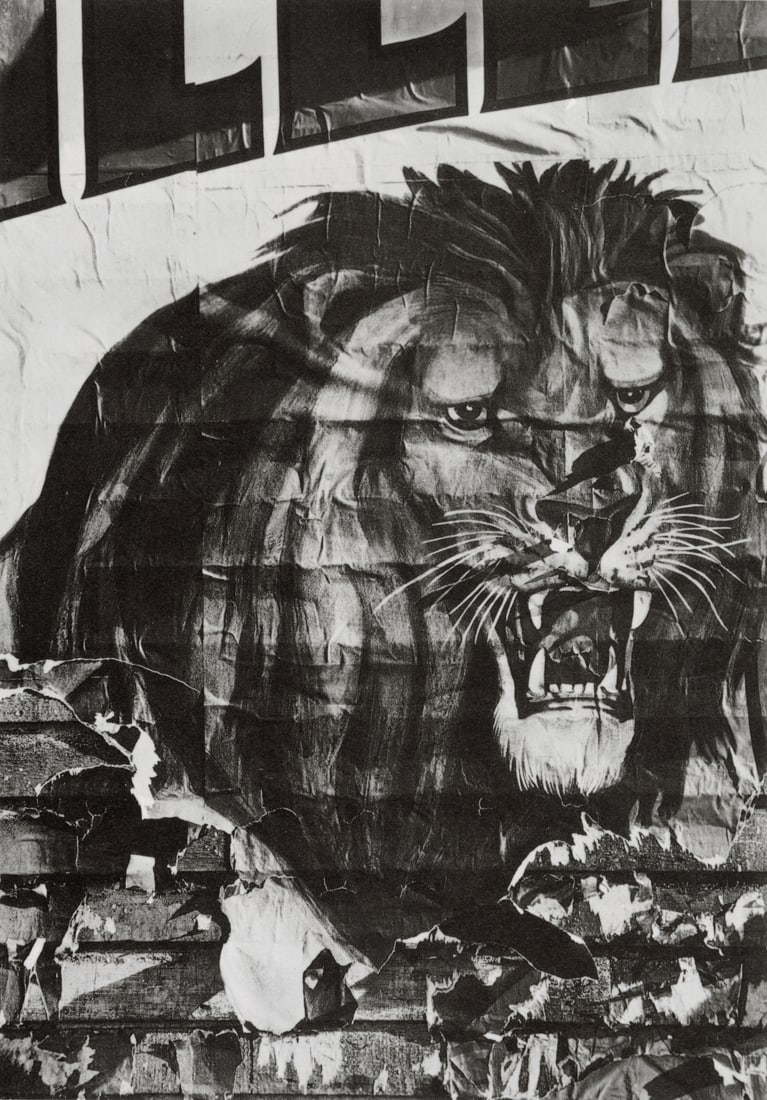 WALKER EVANS - Circus Poster, 1936: Artist: Walker Evans Title: Circus Poster, 1936 Medium: Photo Litho, 1987, Japan Dimensions: 6.1x8.75" Description: Heat Wax Mounted on 8.5x11" Conservation Board Artist Bio: Walker Evans (1903 - 1975