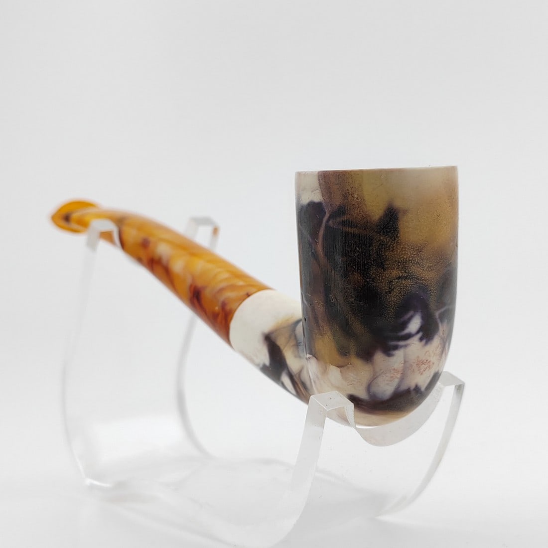 Classic Marbling Patterned Meerschaum Pipe (1 of 9)