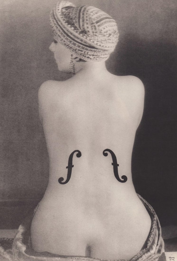 MAN RAY - La Violin d"Ingres, 1924 (1 of 1)