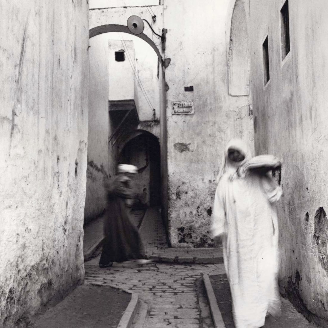 IRVING PENN - Street Scene, Morocco, 1951: Artist: IRVING PENN Print Title: Street Scene, Morocco, 1951 Medium: Quad-tone Photoengraving Printed 1990’s in the US Image size (inches) approx. 9x 8.5” Irving Penn was an American photo