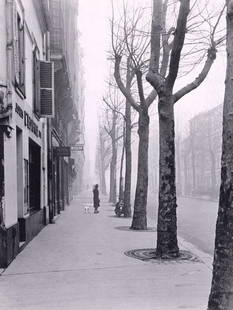 LOUIS STETTNER - Avenue de Chatillon, Paris, 1949: Artist: LOUIS STETTNER Print Title: Avenue de Chatillon, Paris, 1949 Medium: Authentic Vintage Sheet-fed photogravure Printed 1972 in Switzerland Image size (inches) approx. 10 x 7.5&#8221; Louis Stet