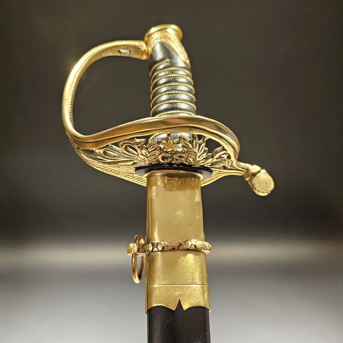 Mc. Elroy Civil War Officers Confederate CS Sword (1 of 20)