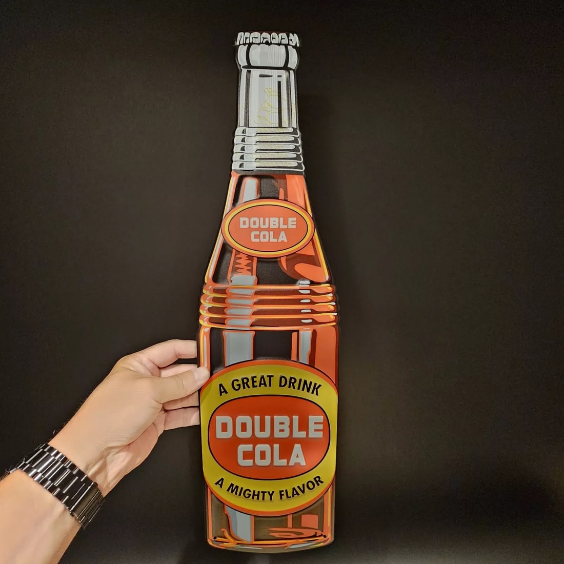 22" Metal Cola Drink Sign (1 of 13)